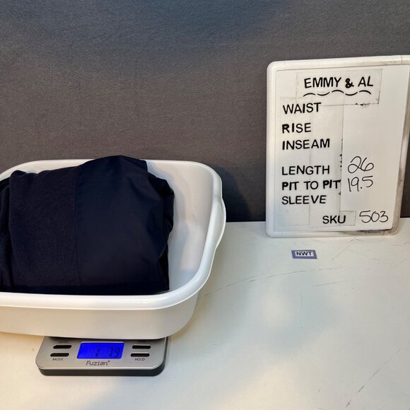 Aether Mens Assemblage Hoodie Full Zip Size S Total Eclipse Navy Blue Active NEW - Picture 13 of 13